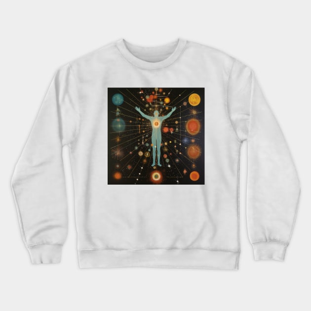 Cosmic Crewneck Sweatshirt by Tim Molloy Art